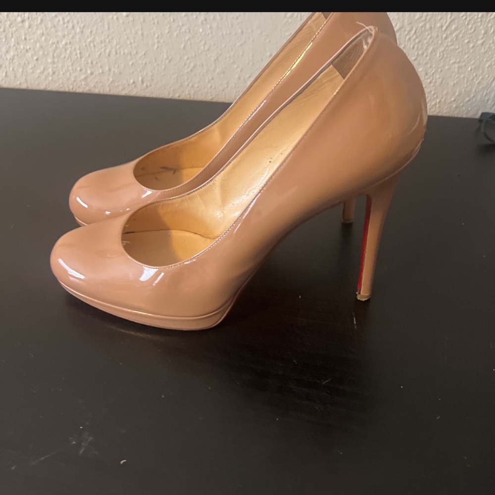 Real Louboutins only worse twice
